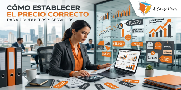 como fijar el precio correcto 4 Consultores